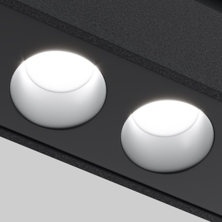 TREECH TRECHNICAL TR031-4-12WTW-DD-B, 12W, 22x2.3x4.4 cm, LED, 900LM, Black color Black-1