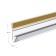 Profile for creating an angle of inclination, 988 mm, the color is transparent