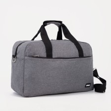 Road bag with lightning, 3 outer pockets, color gray color