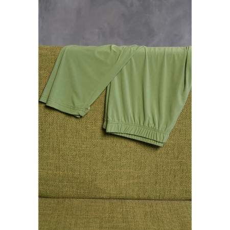 Female legins, size 66, green color-4