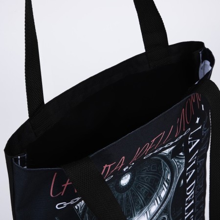 Bag Schoper "Art", 35x0.5x40 cm, Department without lightning, without lining, black-5