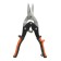 Patriot ASP-250S metal scissors, straight cut, CRV, two-component handles, 250 mm