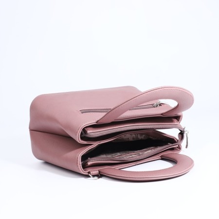 Olivi-tout bag on lightning, pink color-6
