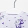 Boar is nursery, white/purple color, height 56 ​​cm