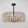Ceiling light Bogate’s Castellie 461/5, E14, 5x60W, 500x500x430 mm, black color black