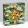 Folding box, "festive camouflage" 23 x 23 x 6.5 cm