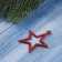 Jewelry decoration "Star Ground Grace" (set 6 pcs) 5x4.5 cm, mix