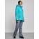 Ski costume female winter, size 42, blue color
