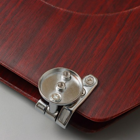 The toilet seat with the lid "Natural tree", 45 × 35 cm, color nut-8