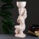 Figure "Girl sitting Kashpo on her head" aged 0.8 l / 24x64x20cm