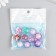 Acryl bead with the undermined hole "Ball - Color inside" NR 10 Color 1.5x1.5x1.5 cm 789263