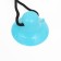 Dog toy "Ellipsoid for treats on the suction cup", 40 x 9 cm, blue