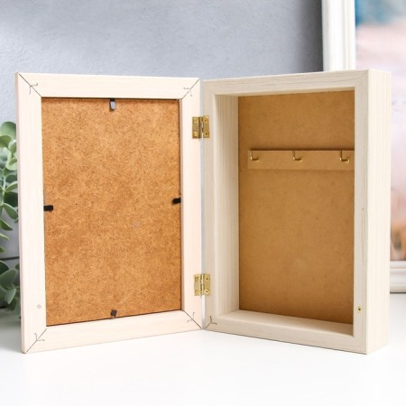 Key "Bruges 3" Milk oak 15x21 cm-3