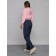 Sports female trousers, size 42, blue color
