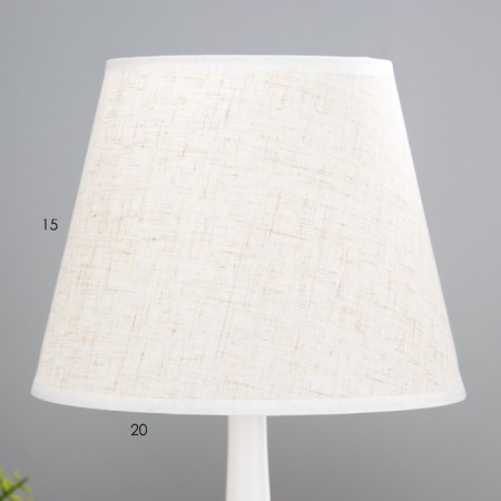 HELP lamp 16155/1 E27 40W white 19.5x19.5x34 cm Risalux-2