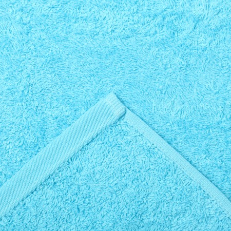 Terry towel Pied-de-Poule 50x90cm, Blue color, 460g/m, cotton-1