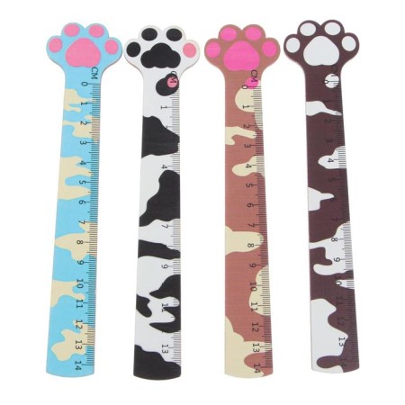 Wooden line 14 cm, Davente curly Cat’s Foot (barcode), mix x 4 colors, cardboard box