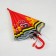 Umbrella children's semi -automatic "fire machine", r = 40cm, orange color