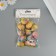 Decor Easter suspension "Egg - cockerel with chickens" set of 12 pcs egg 3x4 cm
