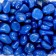 Soil for aquarium (5-10 mm), blue, 350 g