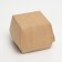 Packaging for burgers, craft, 11 x 11 x 11 cm