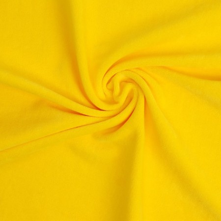 Knitted cut for needlework, velor, 45 x 50 cm, yellow color-2