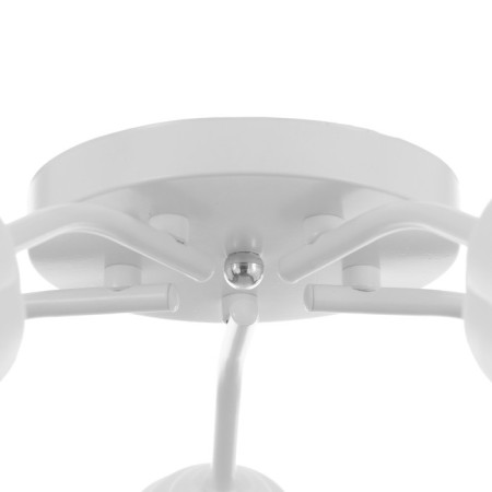 Causte "Online" (Flower) 5x15W E27 Model: BR 00210 White-4