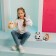 Gift set for a girl with a soft toy "Cat"