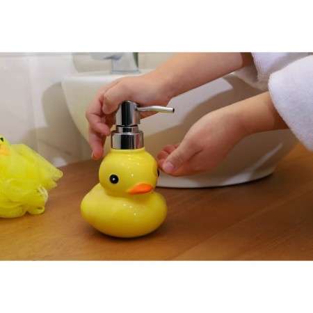 Disator for liquid soap "Duck", 330 ml, yellow color-4