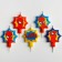 Candle in the cake Set "Happy Birthday" 5 pcs., Spider-Man