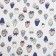 Lovelife bedding set "Berries" 112*143 cm, 60*120+20 cm, 40*60 cm, satin, 100% cotton