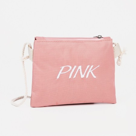Set of backpacks on lightning from textiles, cosmetic bags, pencil case, pink color-8