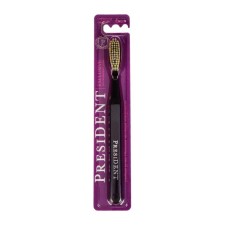 President Exclusive toothbrush Average hardness, 6 MIL