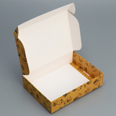 Folding box "Retro", 21 x 15 x 5 cm, new year-3