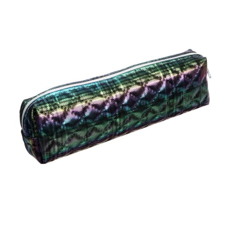 School Penal on the zipper "Pearl", quilted, mix-1