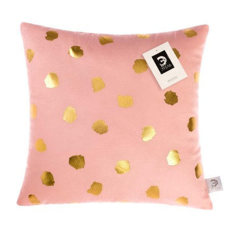 Decorative Ethel Pill Pink Pink, 40x40 cm, velor, 100% p/e-4
