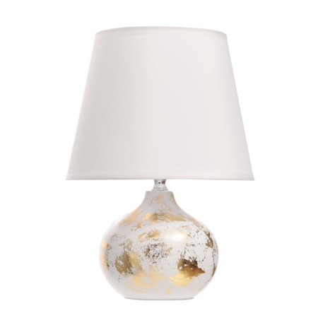 Pattio table lamp E14 40W white gold 20x20x29cm-5