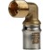 STOUT SFP-0011-001220, 1/2 "x 20 mm, external thread, transition, brass