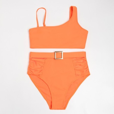 Separate Minaku Minku swimsuit with strap orange color, size 46-4