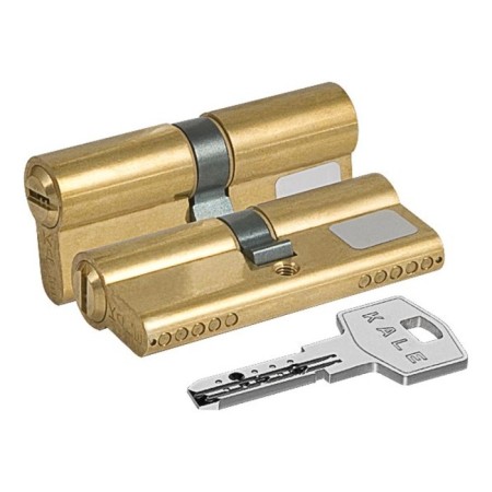 Kale 164 BN/68, 26x10x32 mm cylinder mechanism, 5 keys, brass color