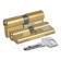 Kale 164 BN/68, 26x10x32 mm cylinder mechanism, 5 keys, brass color