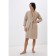 Male robe "Michael", size m, beige color