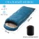 Tourist sleeping bag, 220 x 75 cm, up to -20 degrees, 700 g/m2, emerald