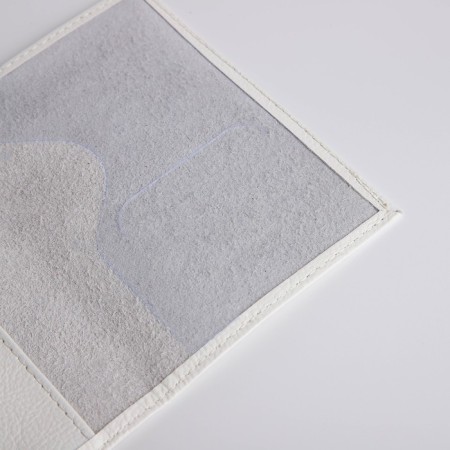 Cover for passport, white color-6