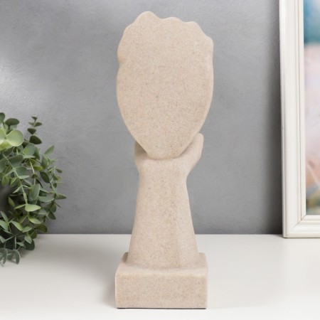 Souvenir Polystone "Air Kiss" Sand 32.5x13.5x10 cm-2