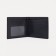 Male purse without fastening, department for bills, for cards, brown color