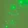 Garland "thread" 20 m dew, IP44, silver thread, 200 led, green glow, 2 modes, solar battery