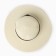 Women's hat with a leopard strap minku Milk color, river 58
