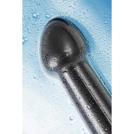 Unrealistic phallimitator Jelly Dildo M Toyfa Basic, TPE, Black Color, 18 cm-8