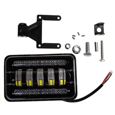 Farah LED SkyWay Off Road, Rectangular, 12 V/24 V, 50 W, 6000 K, 5 diodes, 170x110mm-1